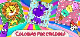 Game screenshot Coloring game for children 2+ mod apk