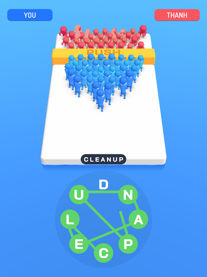 Word Pusher 3D - Ultimate War