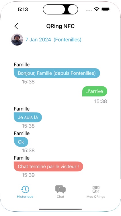 QRing NFC - Sonnette Connectée screenshot-6