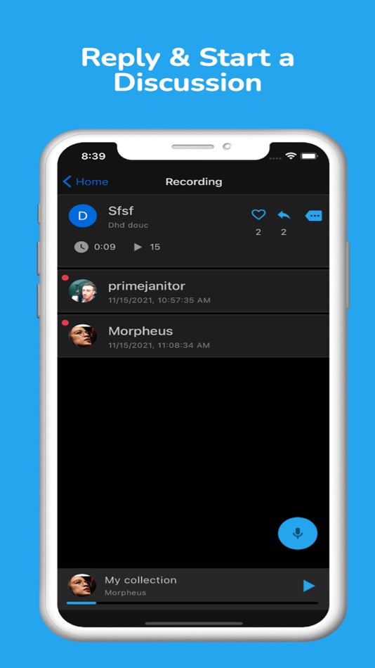 #2. Speakr - Be Heard (iOS) Podle: NETTRACK LLC