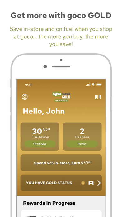goco Gold Rewards Screenshot 1 - AppWisp.com goco Gold Rewards Screenshot 1 - AppWisp.com