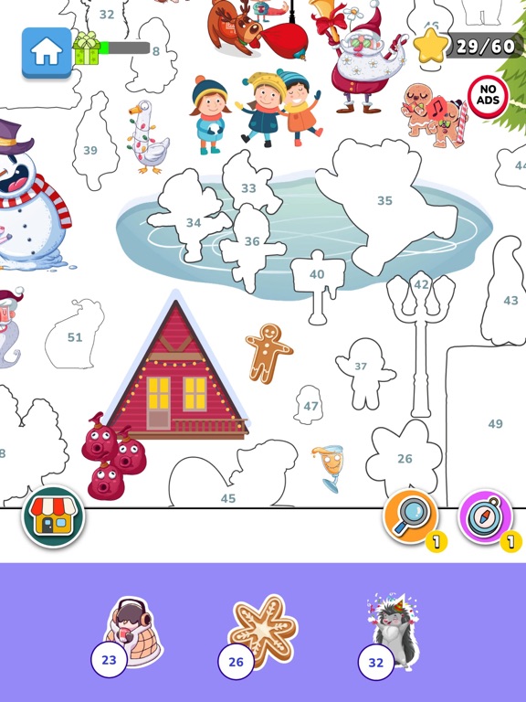 Sticker Puzzle Adventure