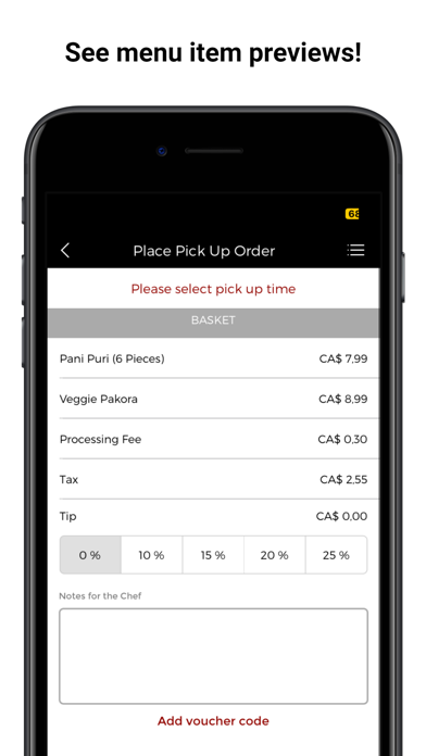 Punjab Canteen Screenshot