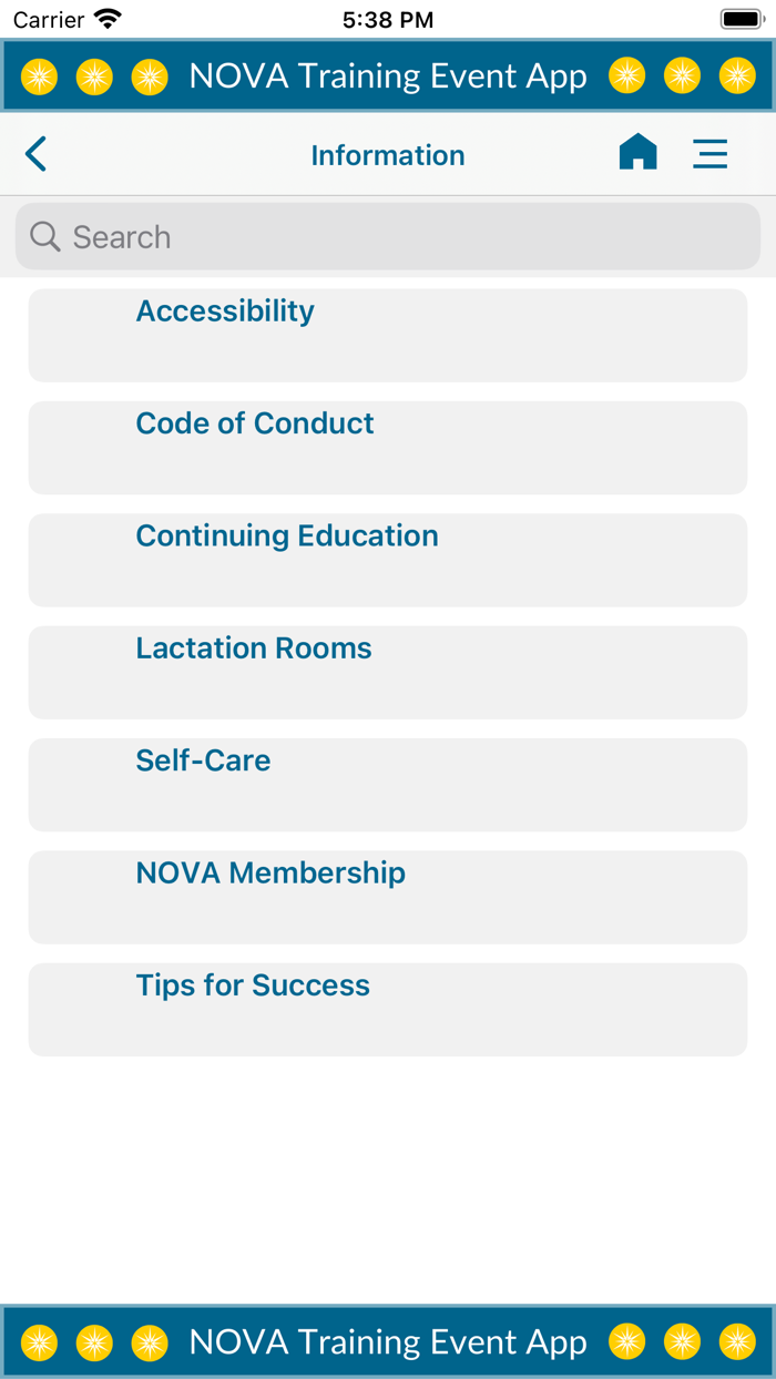 NOVA Annual Training Event