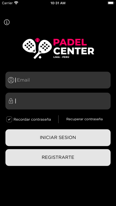 Peru Padel Center Screenshot