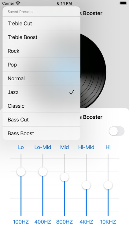 Audio Equaliser