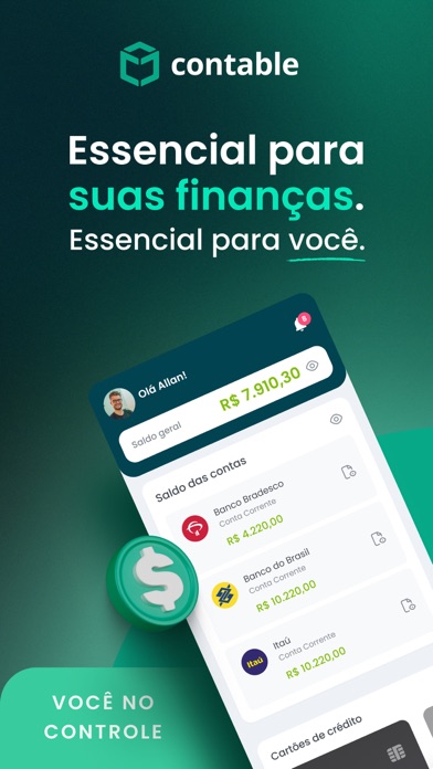 Contable - Finanças Pessoais Screenshot
