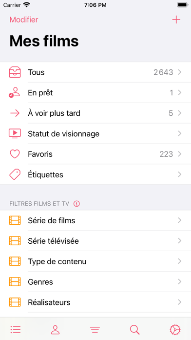 Screenshot #3 pour MovieBuddy Pro: Mes films