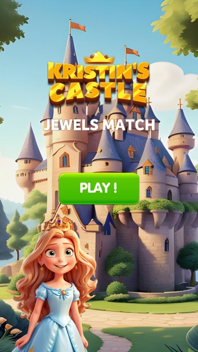 Kristin's Castle: Jewels Match Screenshot