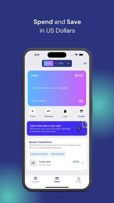 CashEx - Digital Banking Screenshot