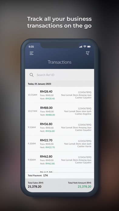 Maybank QRPayBiz Screenshot