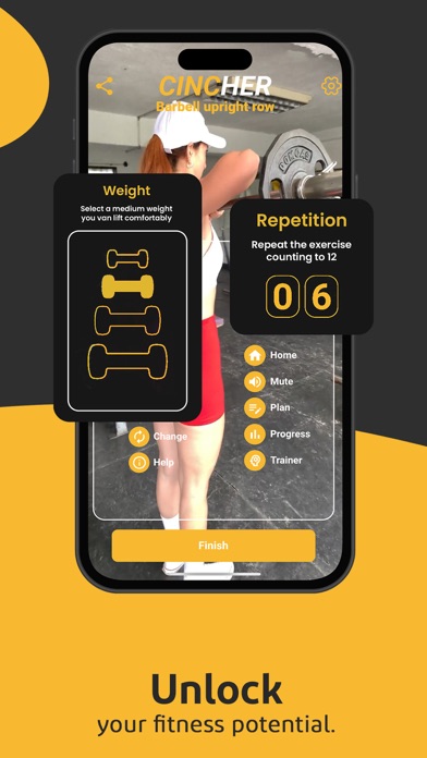 Screenshot #3 pour Cincher Fitness