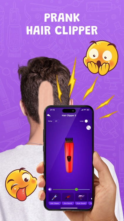 Prank Sounds Hair Clipper