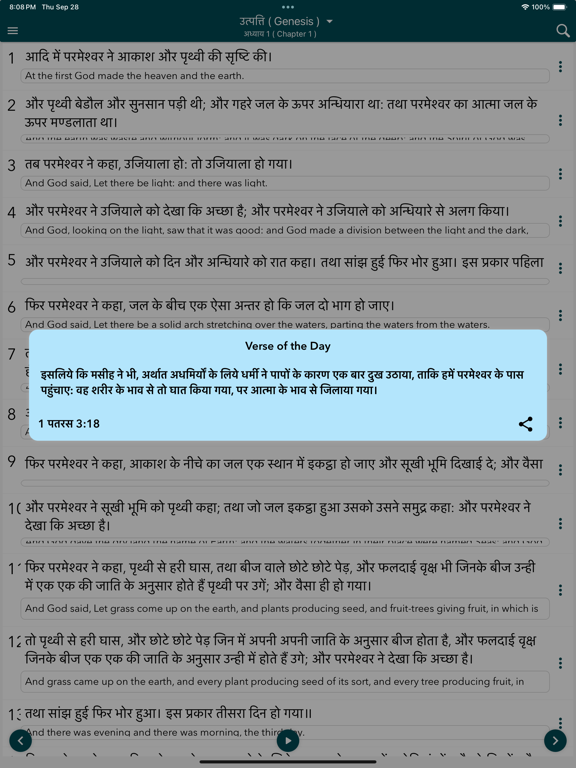 Screenshot #5 pour Holy Bible in Hindi