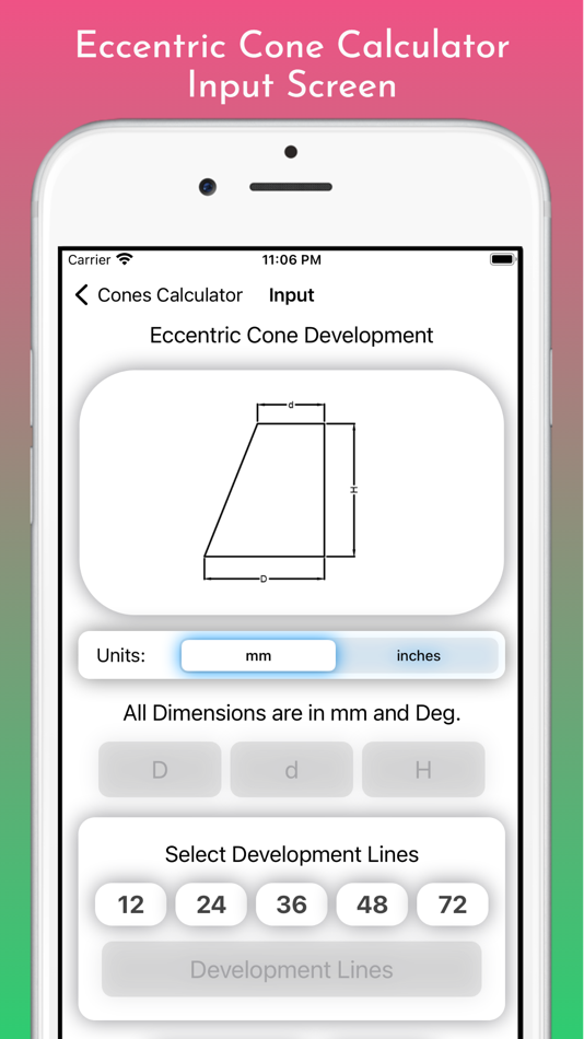 #7. Cones Calculator Pro (iOS) 由: Imran Pinjara