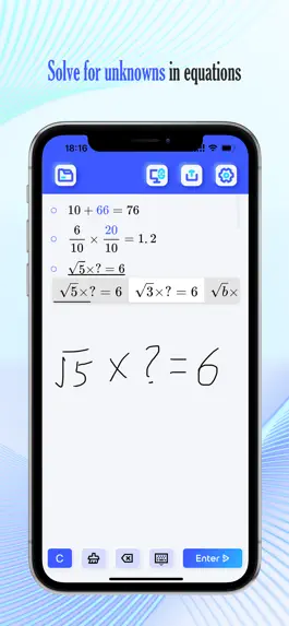 Game screenshot KBoard -Handwriting Calculator apk