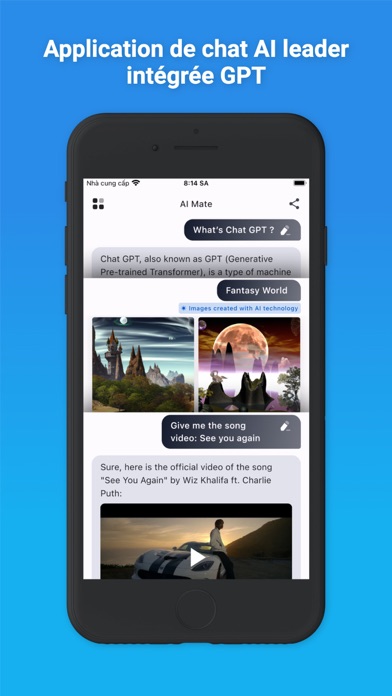 Screenshot #1 pour Generator GPT français,AI Chat