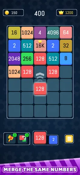 Game screenshot Merge Number Block - 2048 Game mod apk