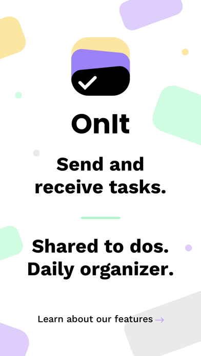 OnIt l audio tasks l organizer Screenshot