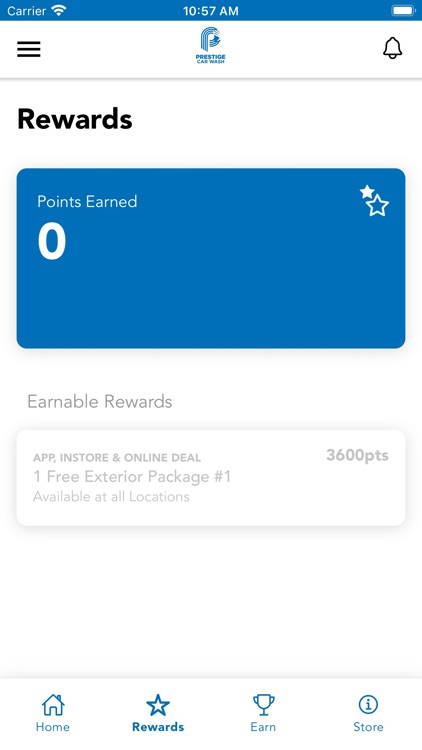 Prestige Car Wash Rewards