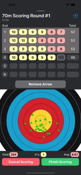 Game screenshot Rise - Archery Scoring Tracker apk