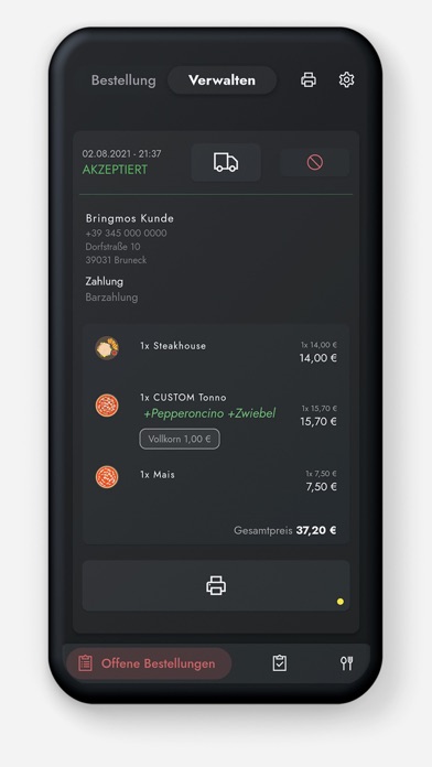 Screenshot #1 pour Bringmos Terminal