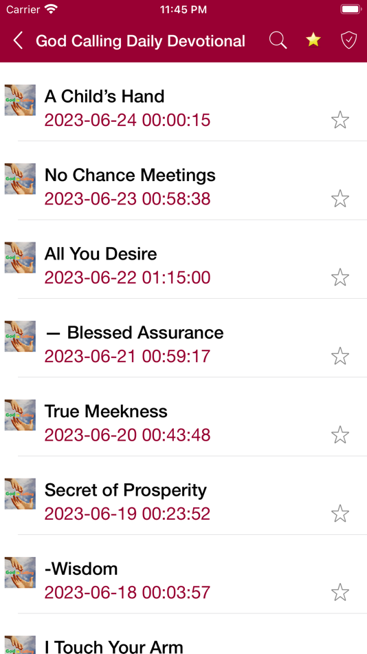 #3. God's Word Daily Devotionals (iOS) Av: Beracah USA LLC