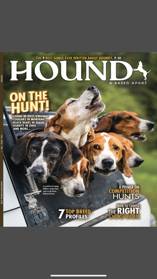 Hound Magazine - 1.1 - (iOS)