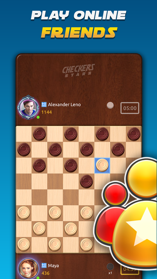 Checkers Stars Online - 1.11.1 - (iOS)
