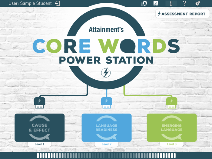 Core Words Power Station Lite