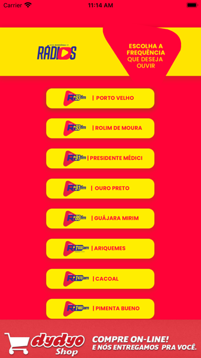 Radio Rondônia Screenshot
