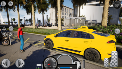 Grab City Taxi: 車ゲーム 3Dのおすすめ画像4