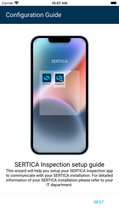 Sertica Inspection 4 Screenshot