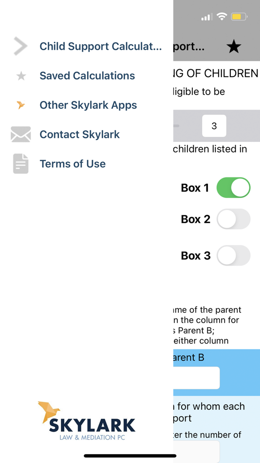 #3. MA Child Support Calculator (iOS) 由: Skylark Law & Mediation, P.C.
