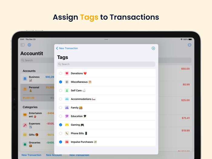 Accountit Budget Tracker