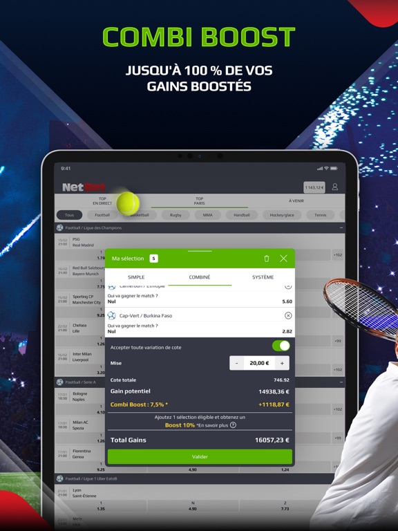 Screenshot #6 pour NetBet Paris Sportifs En Ligne