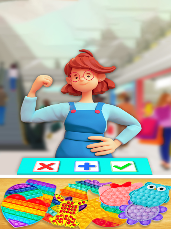 Fidget Trade 3D bubble pop it