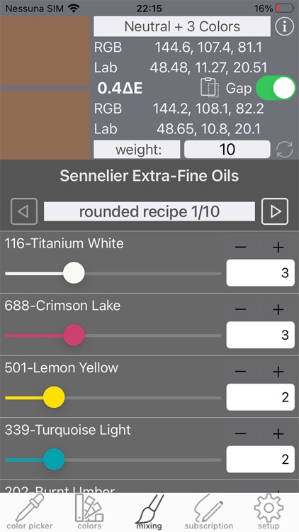 Real Paint mixing tools PRO