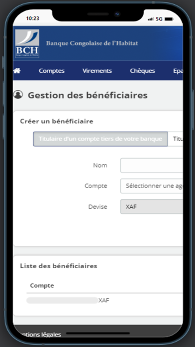 BCH Mobile Screenshot