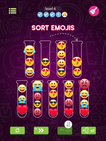 Emoji Sort: Sorting Gamesのおすすめ画像1