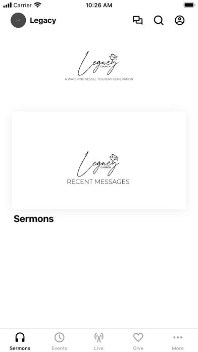 Legacy Church Crawfordsville Screenshot