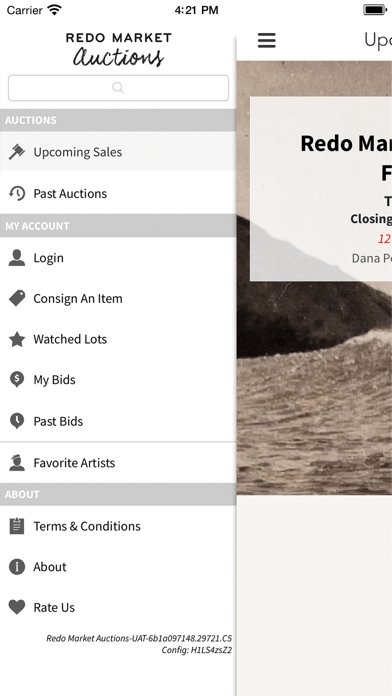 Redo Market Auctions Screenshot