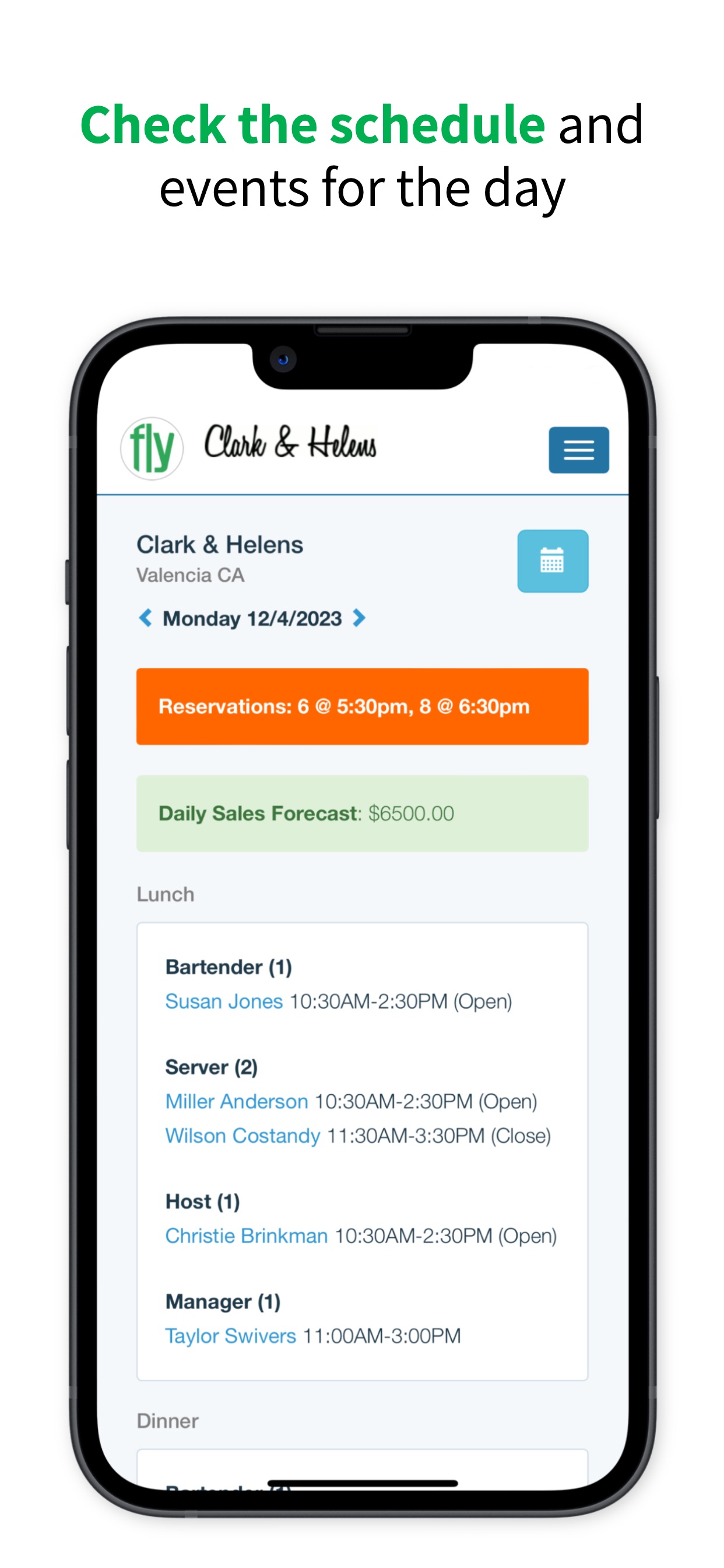 Schedulefly screenshot 2