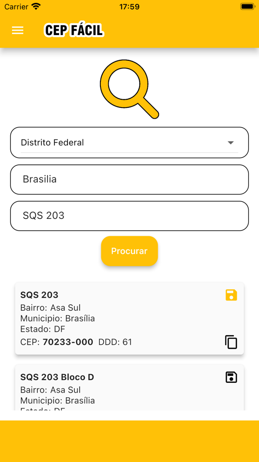 #3. Cep Fácil (iOS) 由: Rafael Marques de Sa