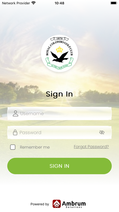 Royal Colombo Golf Club Screenshot