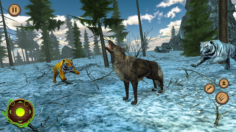 Wild Wolf And Tiger Simulator