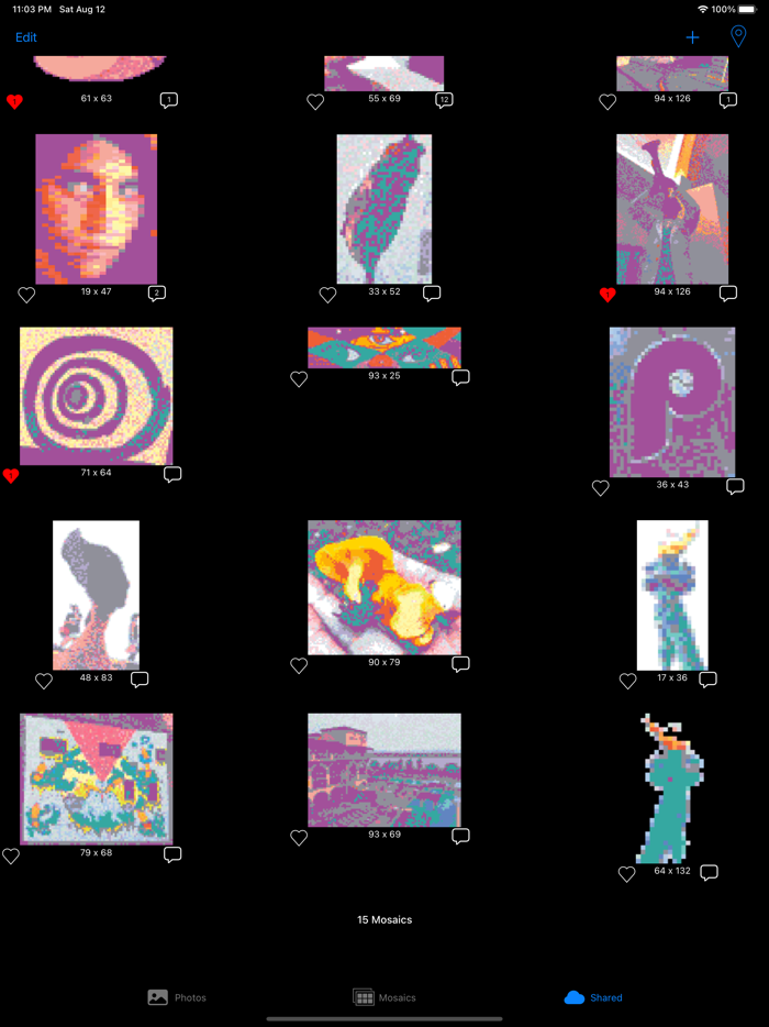 Posted—Sticky Note Mosaics