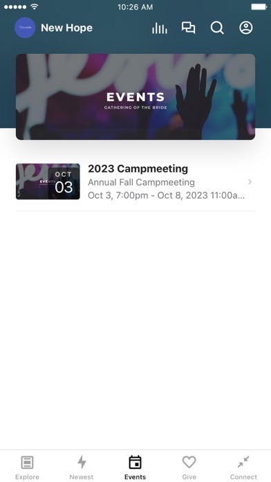 New Hope Revival Ministries Screenshot