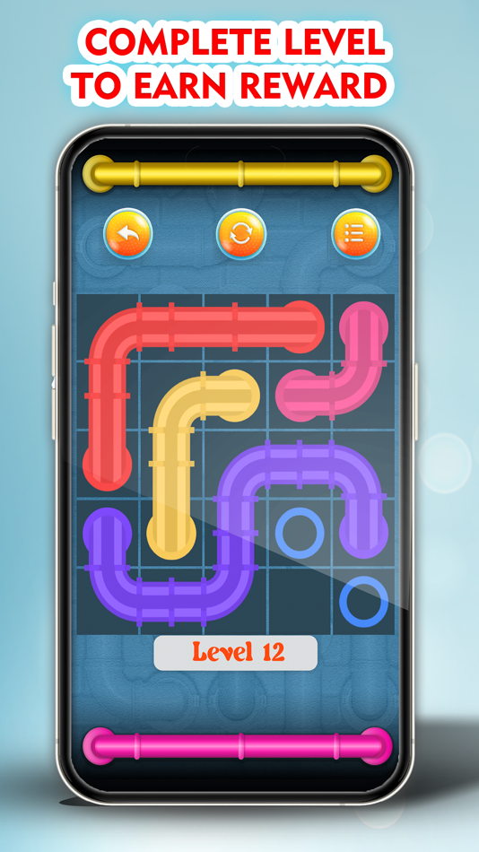 #1. Pipe Connection Puzzle (iOS) Podle: Auzi Apps Studios