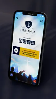 rádio web esperança viva iphone screenshot 3